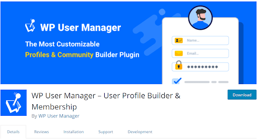 WP User Manager